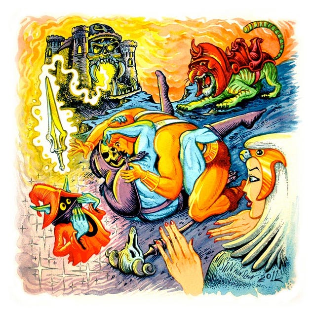 Check out Skeletor Saves, a He-Man-themed art show for a good cause (NSFW)