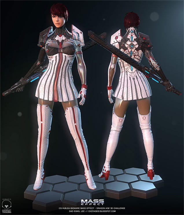 The (Fake) Mass Effect Characters Of The Future Are An Amazing Sight