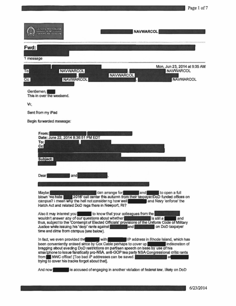 The Crazy Emails That Took Down NSA Spook John Schindler