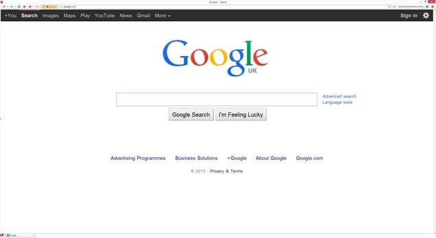 If You Use an Old Browser, Google Searches For You Like It's 2011