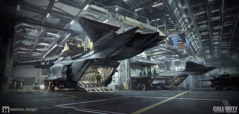 Infinite Warfare Has Some Very Cool Spaceships