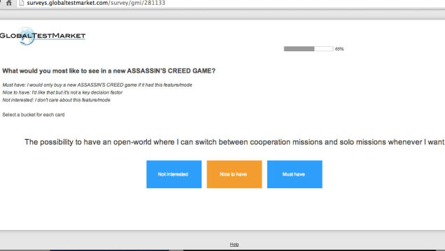 The 2013 Survey That Foretold The Future Of Assassin's Creed