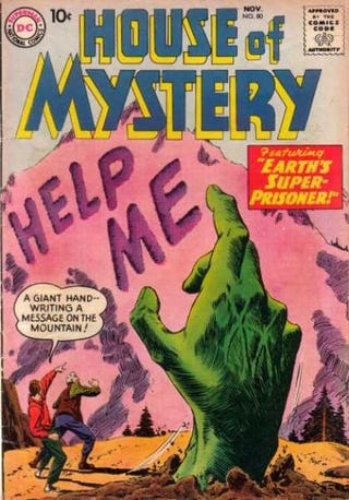 In praise of that nameless guy who was always yelling on old comic covers