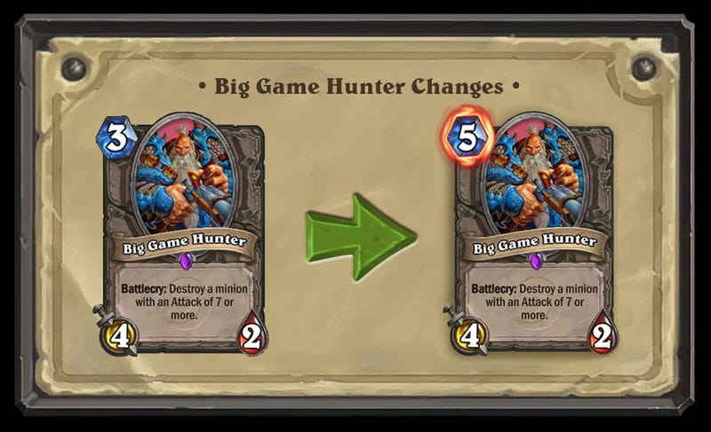Blizzard Is Nerfing A Bunch Of Hearthstone Cards Kotaku Uk