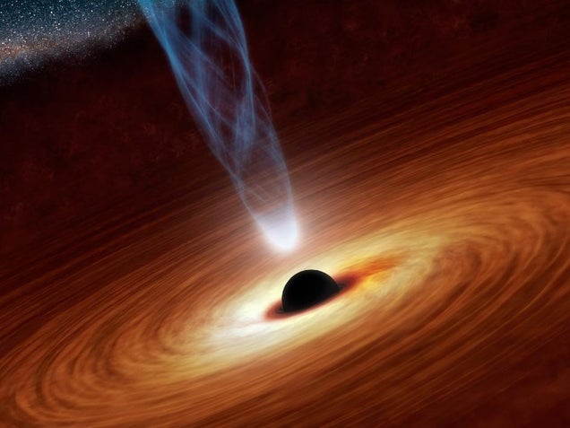 Analizan un agujero negro que gira casi a la velocidad de la luz