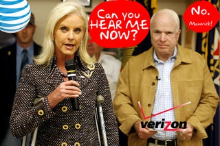 AT&T and Verizon Built Special Cell Towers at John McCain's House to Fix His Reception