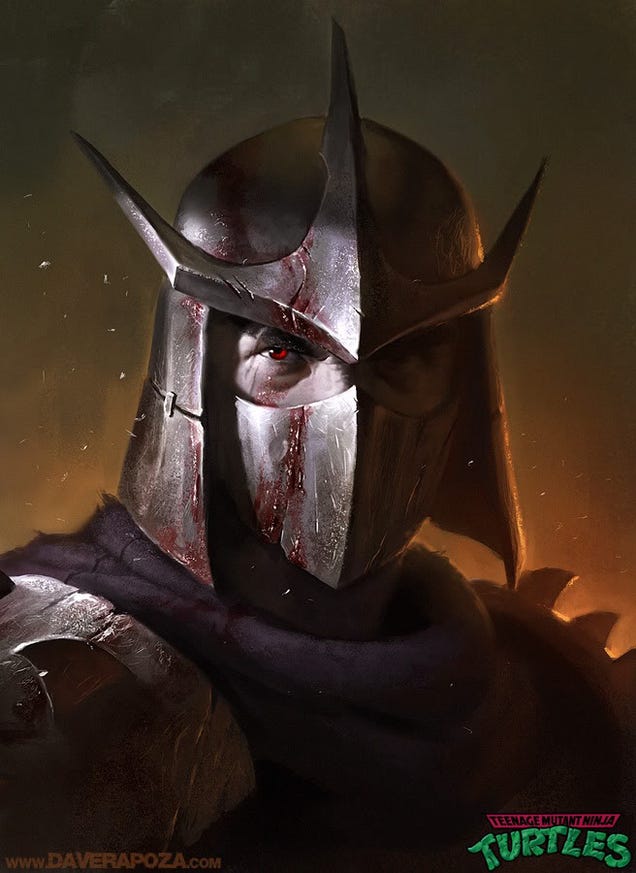 Astounding Teenage Mutant Ninja Turtles art brings the cartoon heroes to grim reality