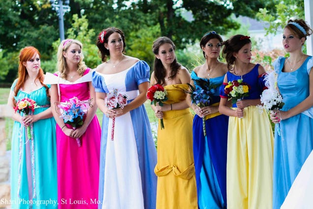 This is the most impressive Disney Princess wedding we've ever seen