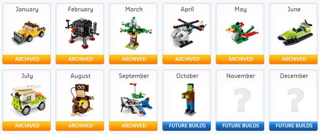 How to get a free Lego mini build every month