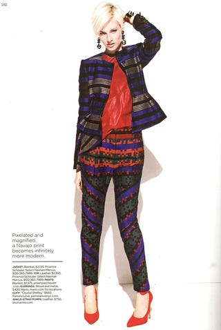 Ladymags Totally Loving This Navajo 'Trend'