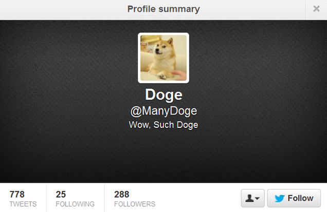 Top 10 Twitter Doges Much Followed