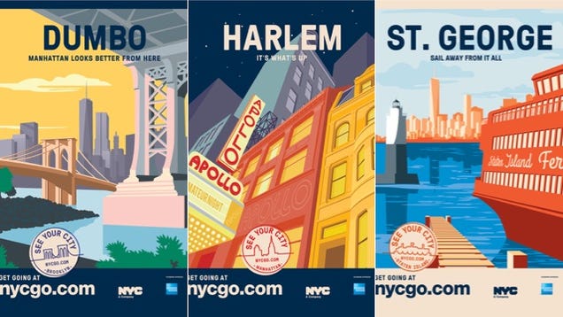 New NYC Tourism Ads Target Locals Too Lazy to Leave the Neighborhood
