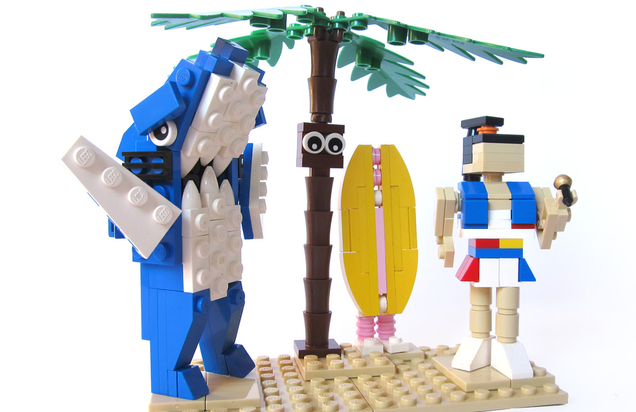 Six Days To LEGO Left Shark? Not Bad. 