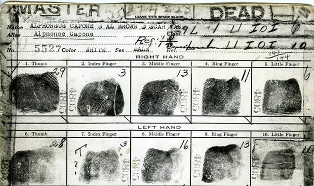 The Ultra-Laborious Way the FBI Matched Fingerprints to Paper Files