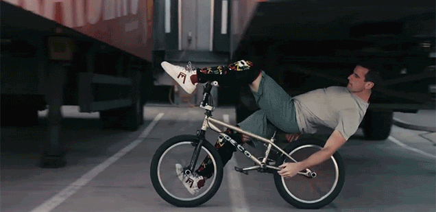 Video: These Parkour Bike Tricks Are Super Wild