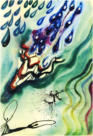 What did Salvador Dalí's Alice in Wonderland look like?