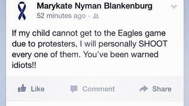School Counselor Threatens to Shoot Mike Brown Protestors, Blames Kid