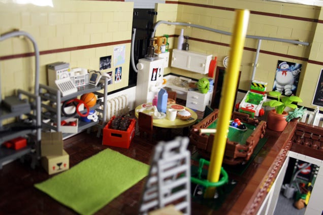 The Ghostbusters' HQ, Incredibly Recreated With LEGO