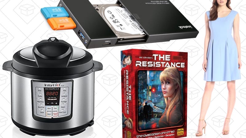 Today's Best Deals: Board Games, Pressure Cooker, Hard Drive Enclosures, and More