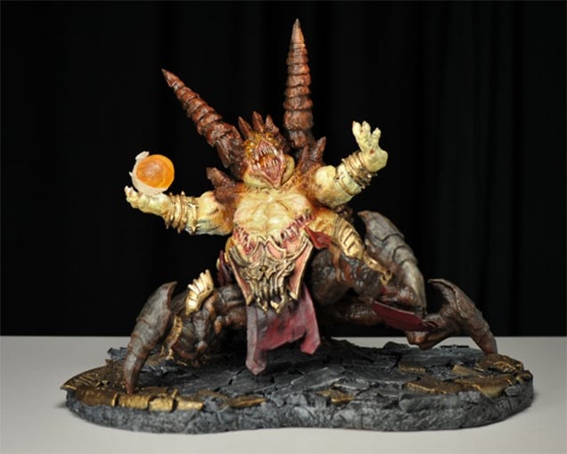 A Diablo III Statue That'll Probably Gross You Out