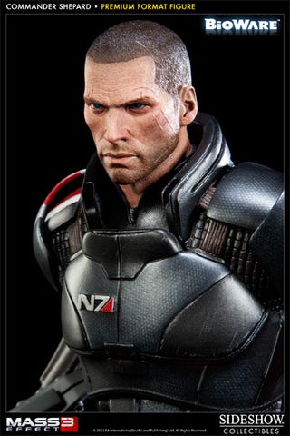Commander Shepard's $350 Statue Looks Lonely Without Tiny Plastic Space Hamsters
