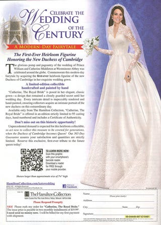 Creepy New Commemorative Crap Spawned By The Royal Wedding