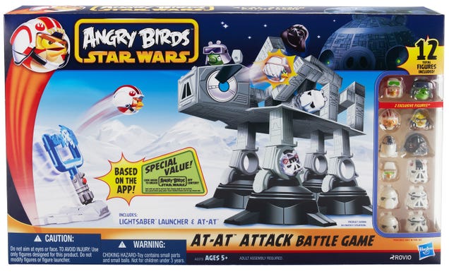 First look at the Angry Birds Star Wars crossover, behold the Pig Star!