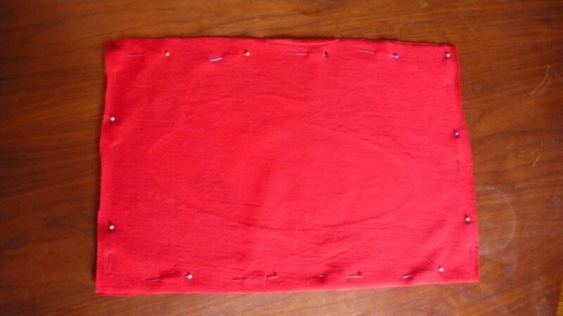 How To Turn A T-Shirt Into A Pillow