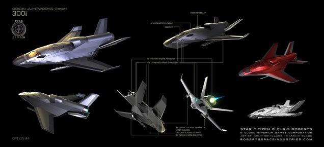 Badass 90's Starfighter Design Lives On With Star Citizen