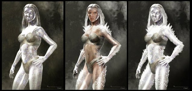 Early X-Men character concept art shows off a much darker Azazel