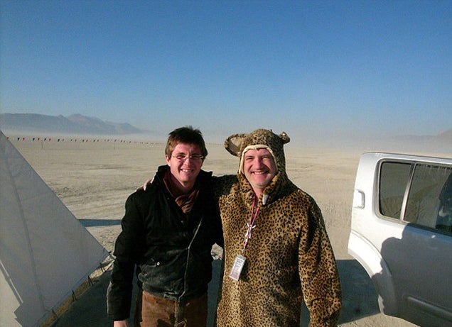 Looks Like Amanda Knox's Italian Ex Raffaele Sollecito Had a Good Time at Burning Man