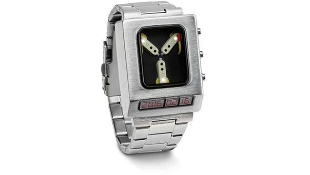 You Can Never Really Be Late With a Flux Capacitor Watch