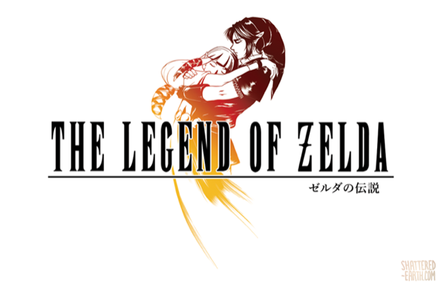 If Zelda Had Final Fantasy Logos