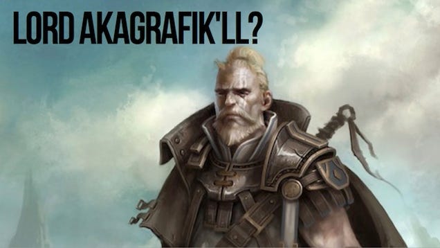 Are These Kingdoms of Amalur: Reckoning Names or Complete Nonsense?