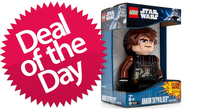 Lego Anakin Skywalker Mini-Figure Alarm Clock Is Your Thank-God-It's-Not-Jar-Jar Deal of the Day