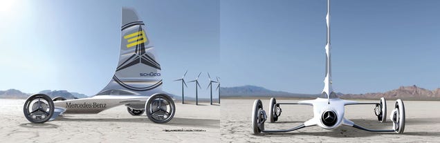 Mercedes Formula Zero Envisions Eco-Friendly Green Racing in 2025