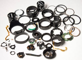 Canon Lens Completely Disassembled (Result: A Lot of Rings)