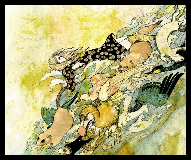 Amazing Fairy Tale Art from a Biology PhD