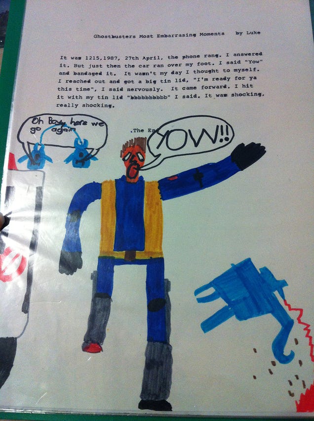 A Child's Sketchbook From the 1980s, Preserved For the 21st Century