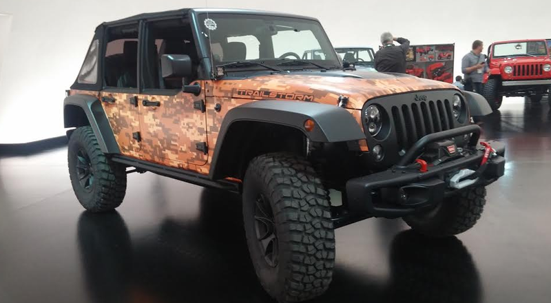 The Jeep Trailstorm Concept Is A Rolling Mopar Catalog Built To Climb Rocks
