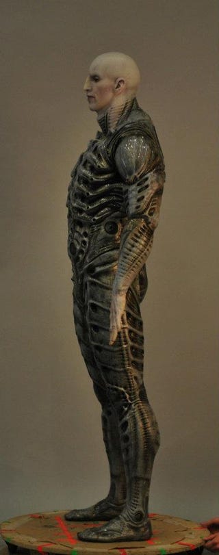 Prometheus set photos show what's under the Engineers' robes, plus a never-before-seen character