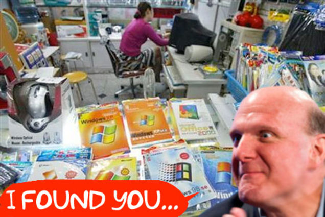 Chinese File Lawsuits Over Msoft's Piracy Crack Down