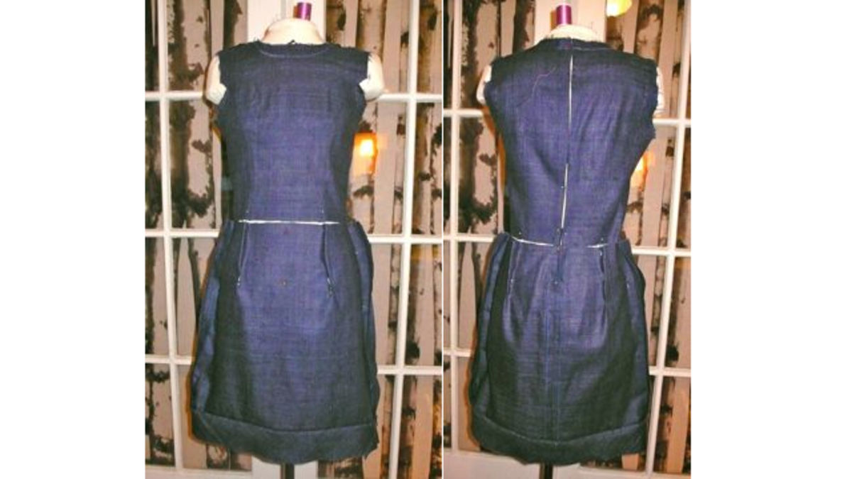 How To Alter A Thrift Store Dress