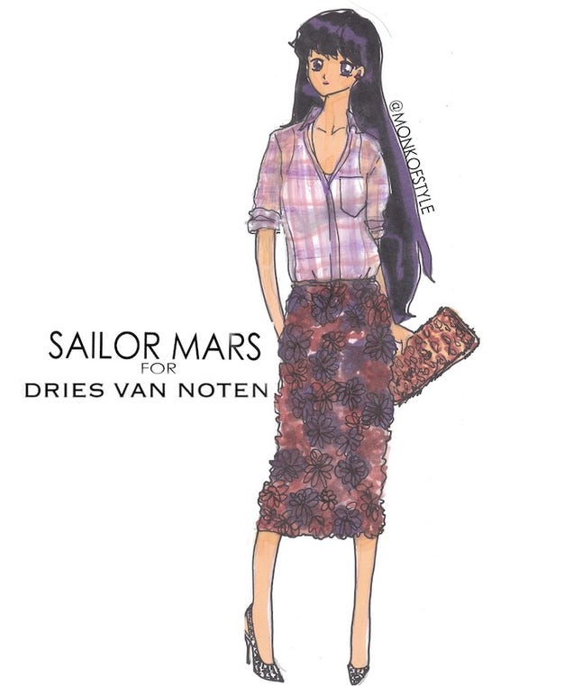 Cartoon Couture Collection gives your favorite cartoon characteres a high fashion makeover