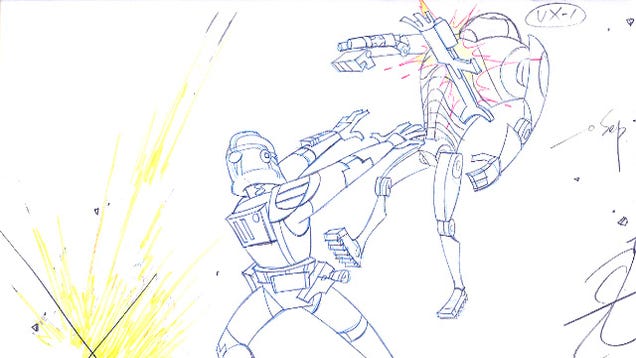 Concept Art from Lucas' forgotten Star Wars Animated Series