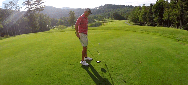 You Wouldn't Believe These Trick Golf Shots Without Slow-Mo Video Proof
