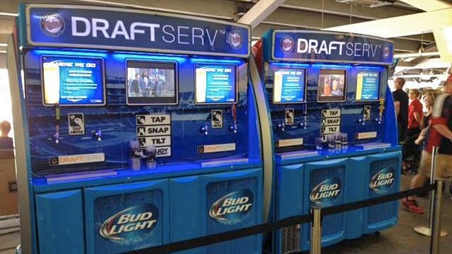 Self-Serve Beer Vending Machines Are Coming to the Ballpark