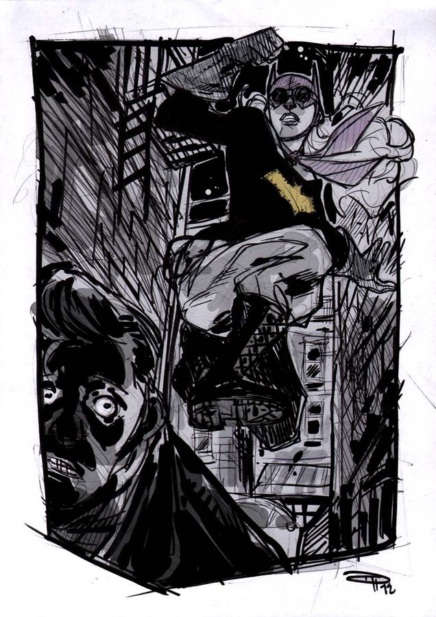 New scenes from Rockabilly Batman make us scream, WHY ISN'T THIS A BOOK YET?