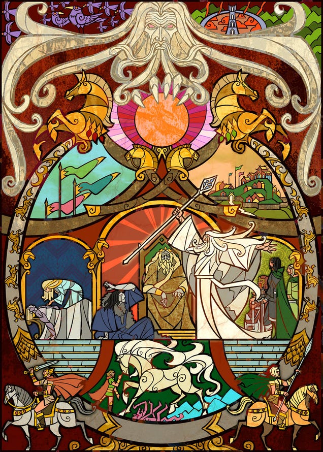 Wonderful Lord of the Rings Art That Goes On And On