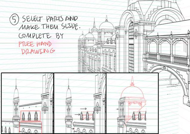 How to Draw Detailed Buildings